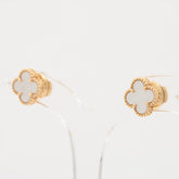 Van Cleef & Arpels Sweet Alhambra Mother of Pearl MOP Earrings
